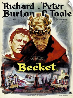 Becket, Richard Burton, Peter O'Toole, 1964