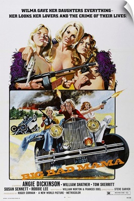 Big Bad Mama - Vintage Movie Poster