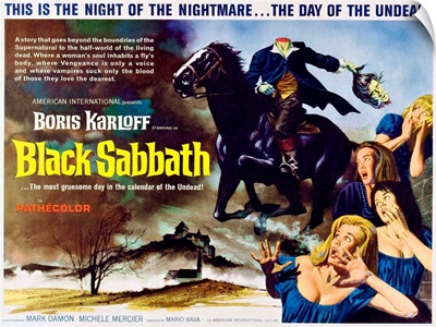 Black Sabbath - Vintage Movie Poster