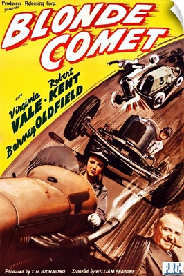 Blonde Comet, Poster Art, 1941