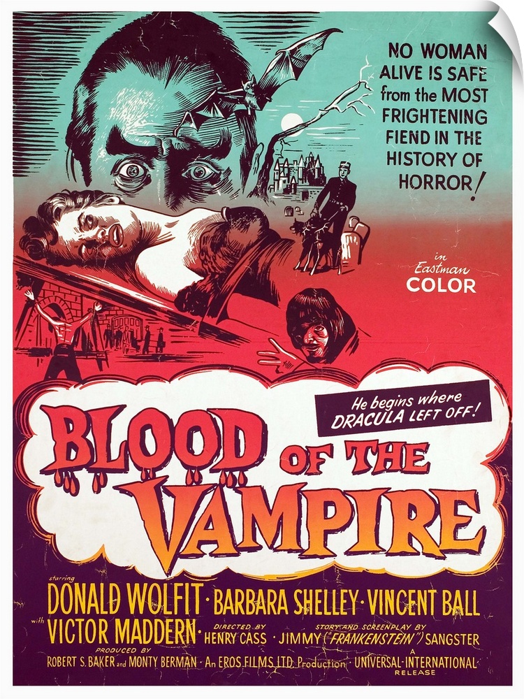 Blood Of The Vampire, 1958