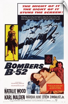 Bombers B-52, US Poster Art, 1957
