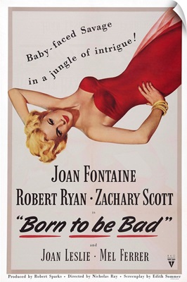 Born to be Bad, 1950, Poster