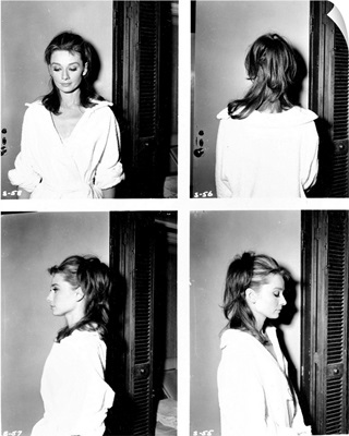 Breakfast At Tiffany's, Audrey Hepburn Hairstyle Tests, On Set, 1961