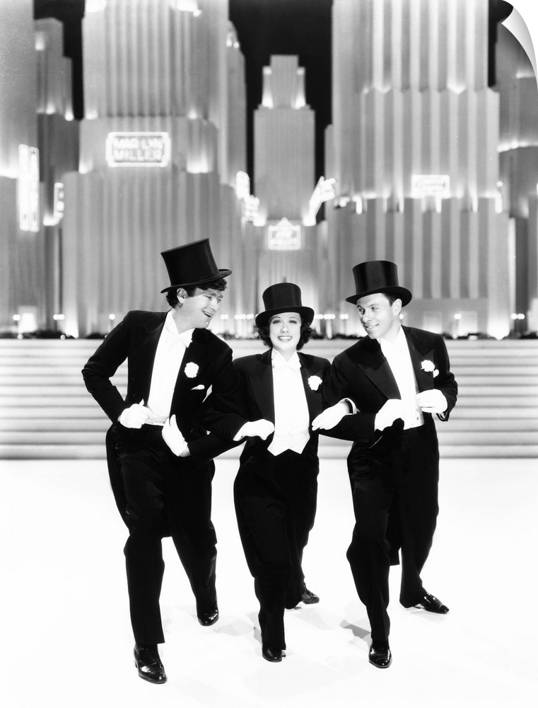 Broadway Melody Of 1938, From Left: Buddy Ebsen, Eleanor Powell, George Murphy, 1937