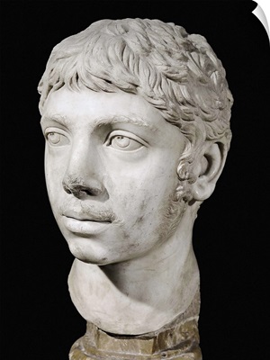 Bust of Heliogabalus. 3rd c. Roman art. Late Empire