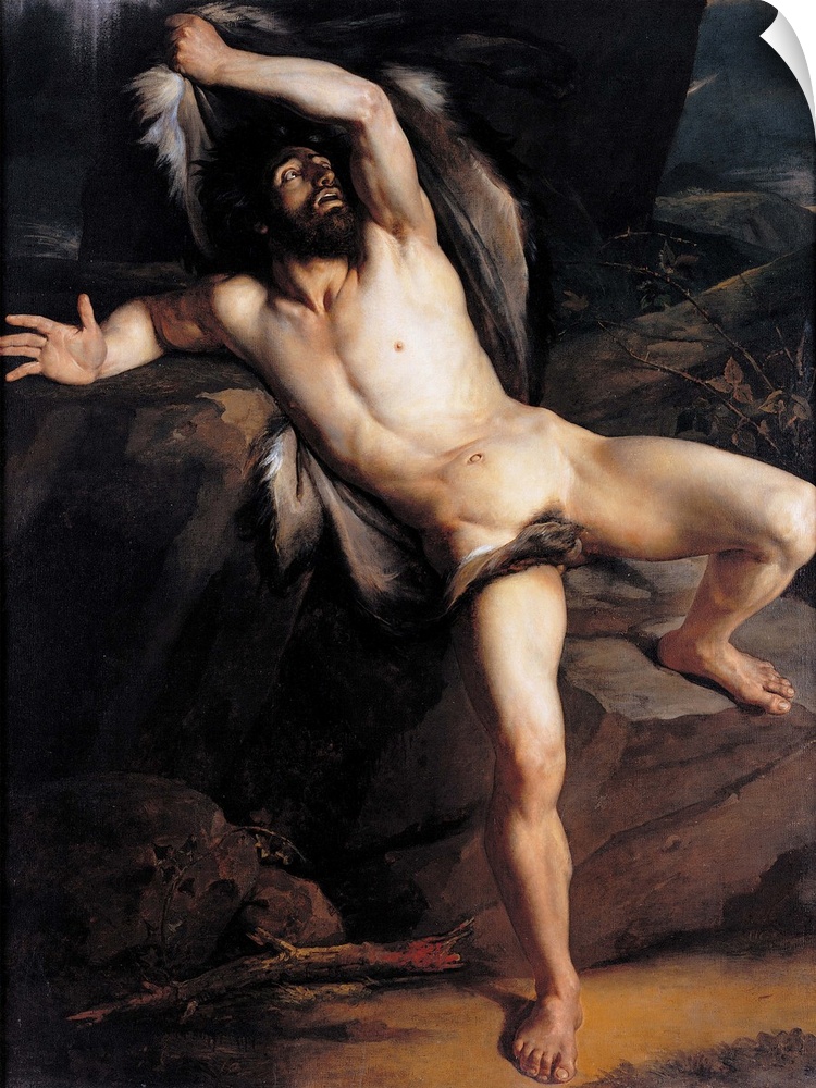 Cain after the Killing of Abel, by Jean-Victor Schnetz, 1817, 19th Century, oil on canvas, cm 200 x 147 - Italy, Lazio, Ro...