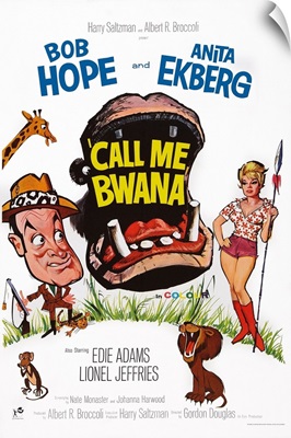 Call Me Bwana, British Poster Art, 1963