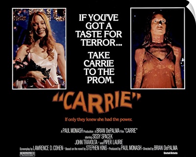 Carrie - Vintage Movie Poster