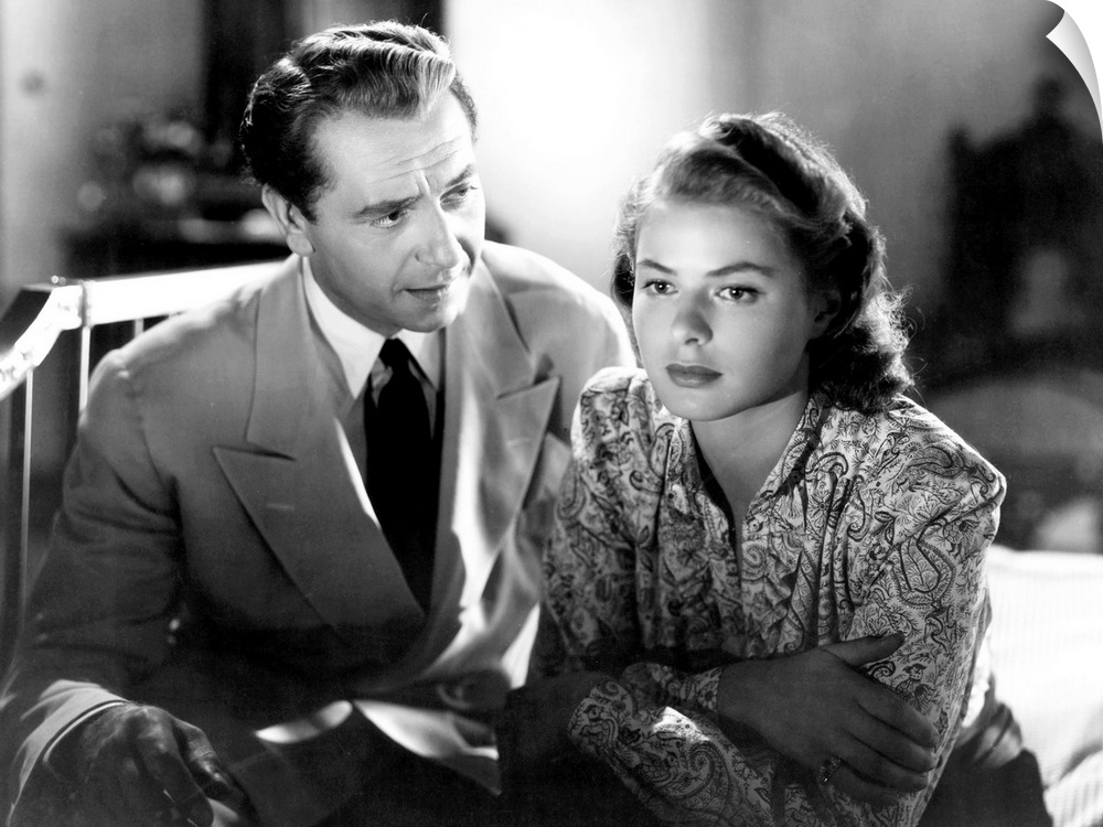 CASABLANCA, from left, Paul Henreid, Ingrid Bergman, 1942