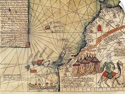 Catalan atlas of Abraham and Jafuda Cresques (1375)