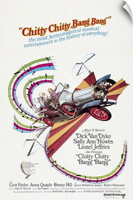 Chitty Chitty Bang Bang - Vintage Movie Poster