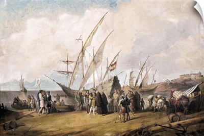 Christopher Columbus's Departure from the Harbour of Palos