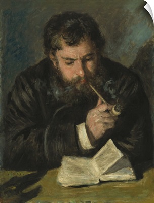 Claude Monet, by Auguste Renoir, 1872