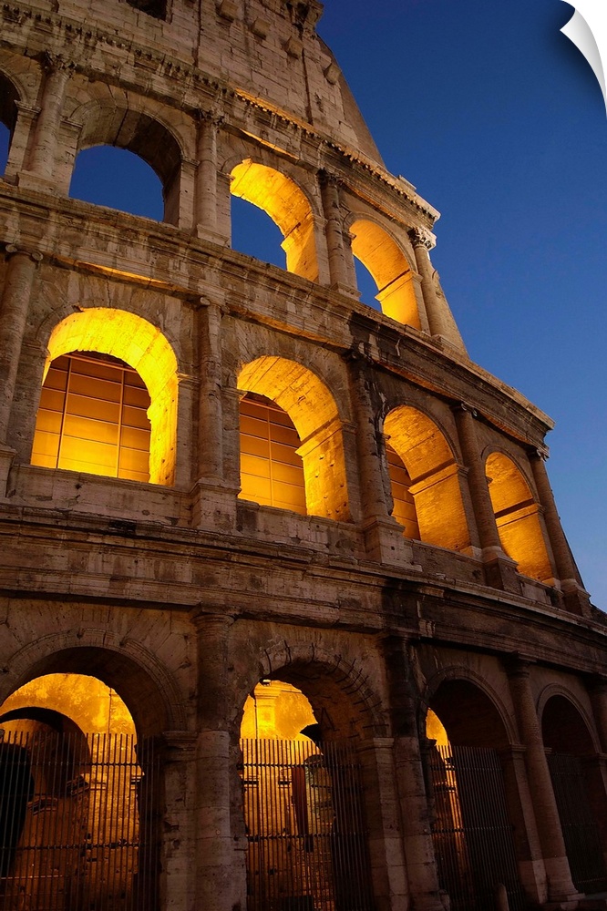 Colosseum or Flavian Amphitheatre. 72-80. ITALY. Rome. Colosseum. Roman art. Early Empire. -