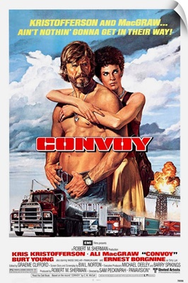 Convoy - Vintage Movie Poster