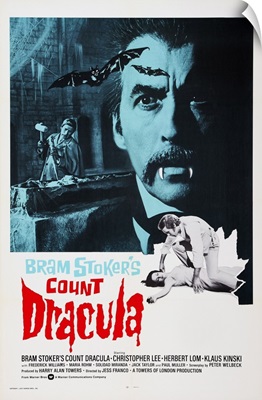 Count Dracula, US Poster Art, 1970