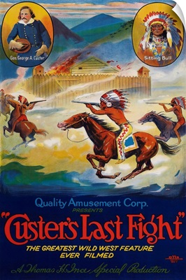 Custer's Last Fight, 1912, Poster