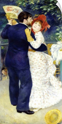 Dance in the Country, 1883, By French impressionist Pierre Auguste Renoir