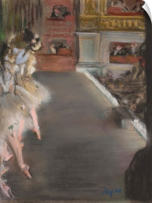 Dancers at the Old Opera House, by Edgar Degas, 1877