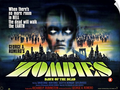 Dawn Of The Dead, Foreign Poster Art, 1978