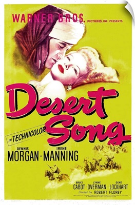 Desert Song - Vintage Movie Poster