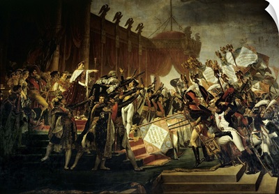 Distribution of the Eagle Standards, Dec, 5, 1804, By Jacques Louis David