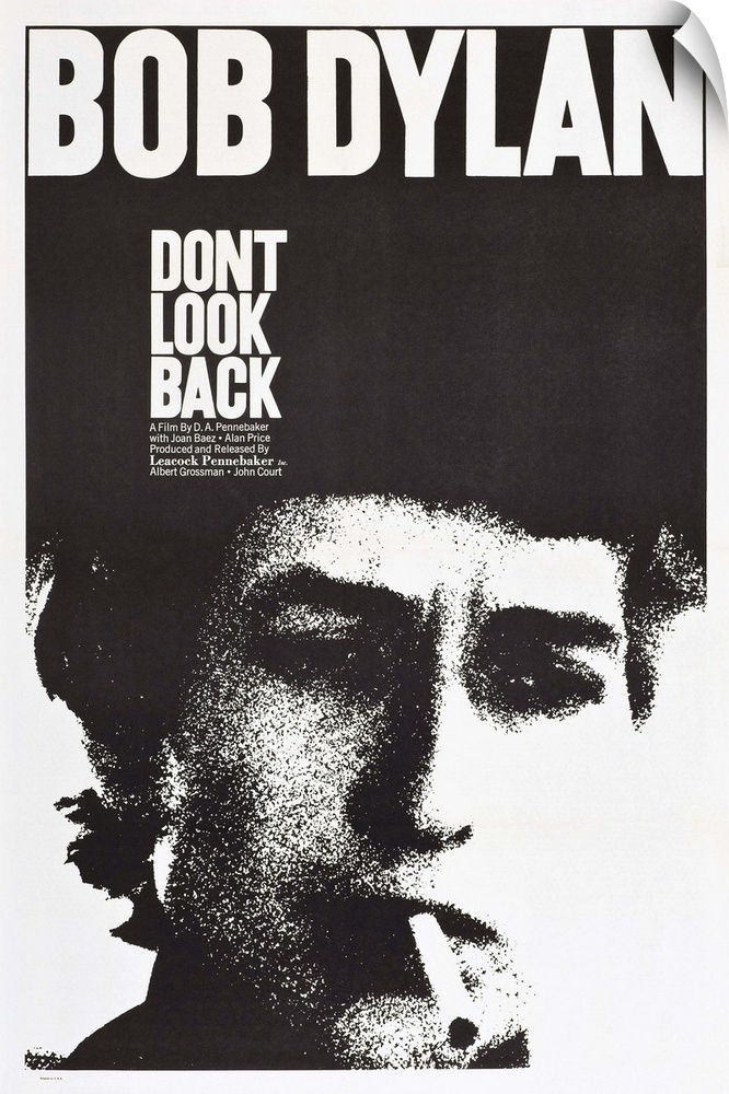 Don't Look Back - Vintage Movie Poster