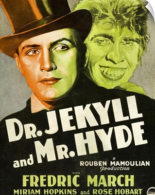 Dr. Jekyll and Mr. Hyde - Vintage Movie Poster