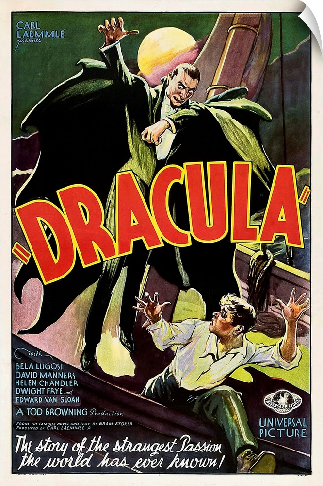 Dracula, Poster Art, 1931.