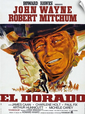 El Dorado, French Poster Art, 1966