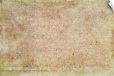 England. Carta Magna (1212). Manuscript Cotton Augustus (53561)