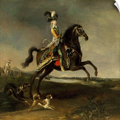 Equestrian Portrait of Marie-Antoinette, Queen of France, 1783