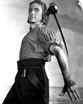 Errol Flynn in Captain Blood - Vintage Publicity Photo