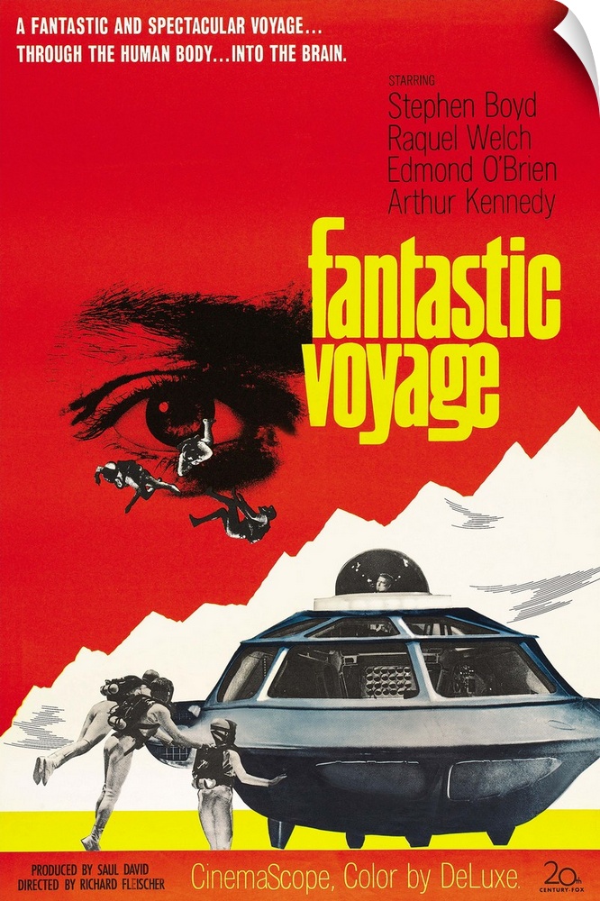 Fantastic Voyage - Vintage Movie Poster