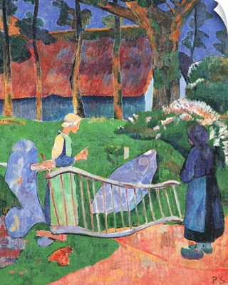 Fence with Flowers, by Paul Serusier, 1889. Musee d'Orsay, Paris, France