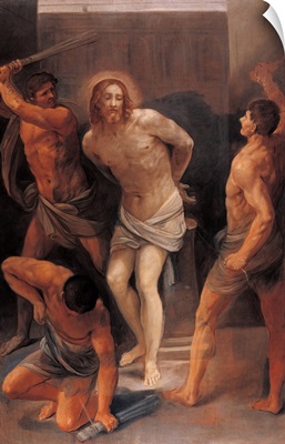 Flagellation Of Christ, By Guido Reni, 1640-1642. National Gallery, Bologna, Italy