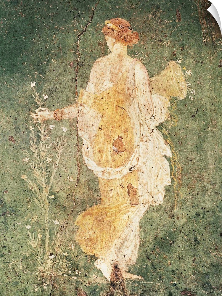 Flora, the goddess of Spring, Roman art