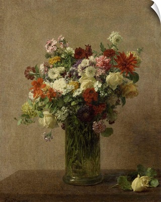 Flowers from Normandy, by Henri Fantin-Latour, 1887