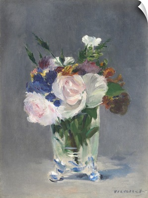 Flowers in a Crystal Vase, by Edouard Manet, 1882