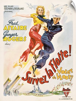 Follow The Fleet, Ginger Rogers, Fred Astaire, 1936