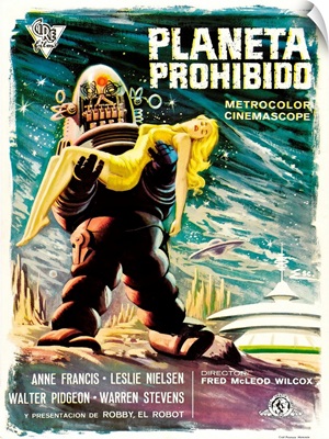 Forbidden Planet, Robby The Robot, Anne Frances, 1956