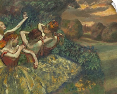 Four Dancers, by Edgar Degas, 1899