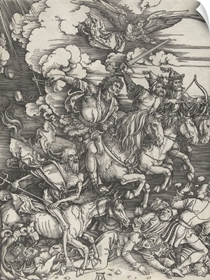 Four Horsemen of the Apocalypse, by Albrecht Durer, 1497-98