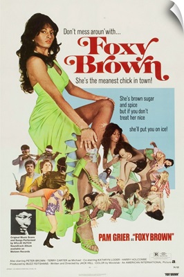 Foxy Brown - Vintage Movie Poster