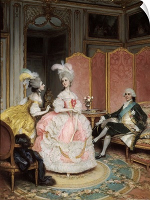 French Brothel in 18th Century, 19th Century French Painting