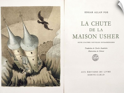 French edition of The Fall of the House of Usher by Edgar Allan Poe