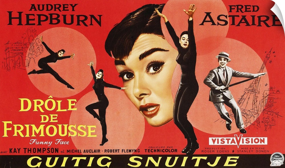 Funny Face, (aka Drole De Frimousse), Audrey Hepburn, 1957.