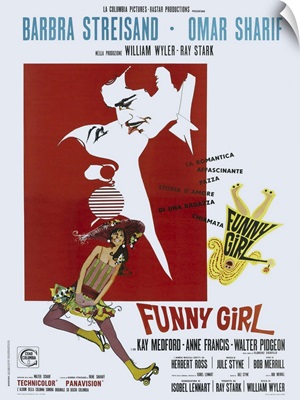 Funny Girl - Vintage Movie Poster (Italian)