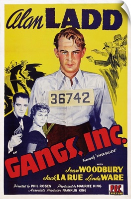 Gangs, Inc., US Poster Art, 1941